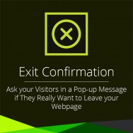 Exit Confirmation