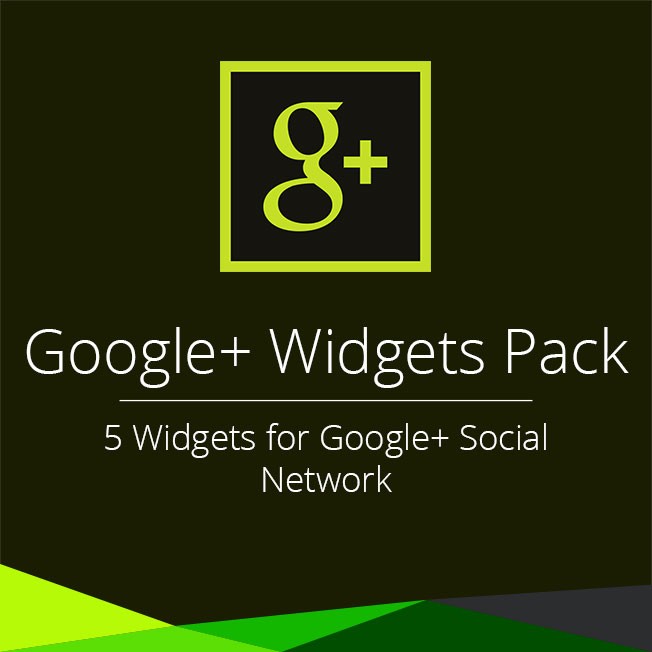 Google+ Widgets Pack